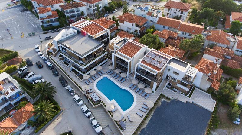 Agnes Deluxe Hotel Pefkochori Buitenkant foto
